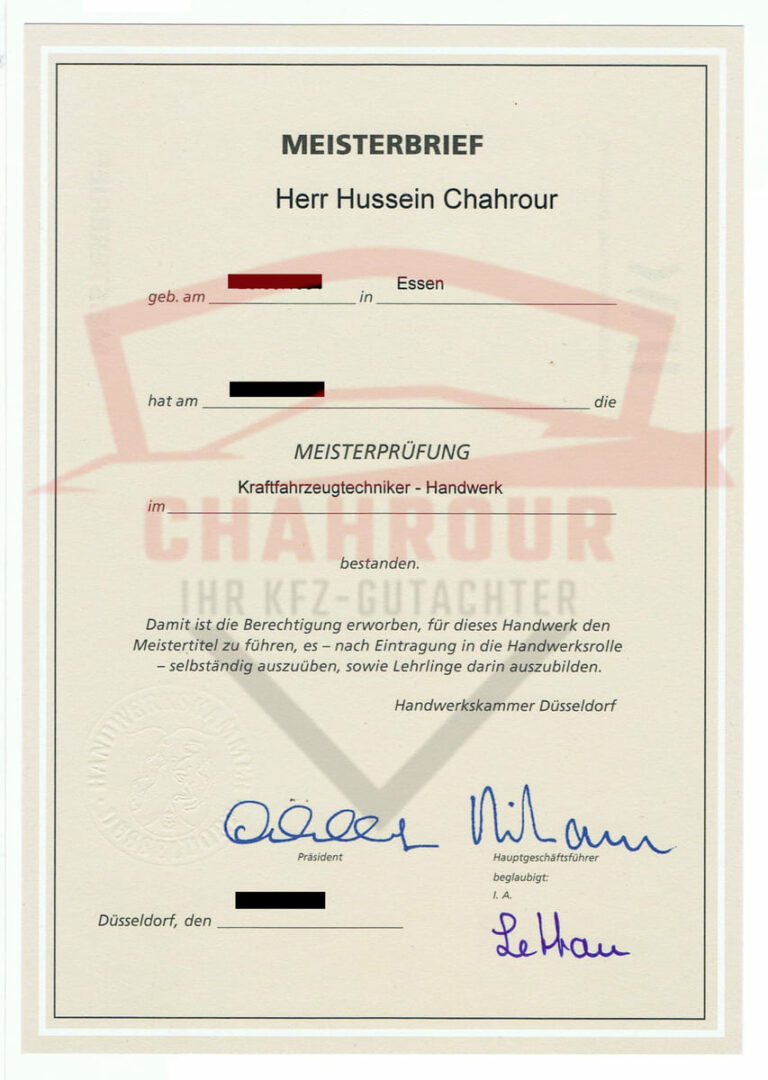 Meisterbrief